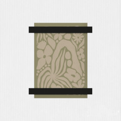 Magnetstreifen aus Leder | 25cm